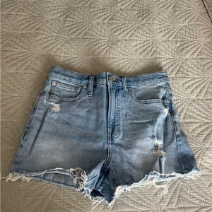 Madewell The Perfect Jean Short Size 28